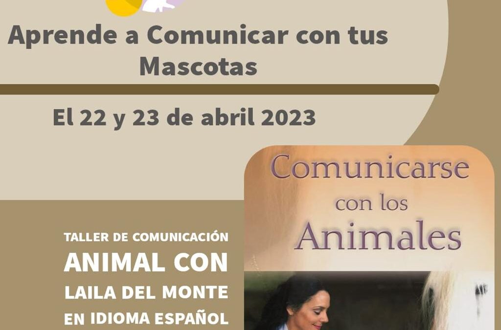 Taller de Comunicación Animal en línea con Laila del Monte
